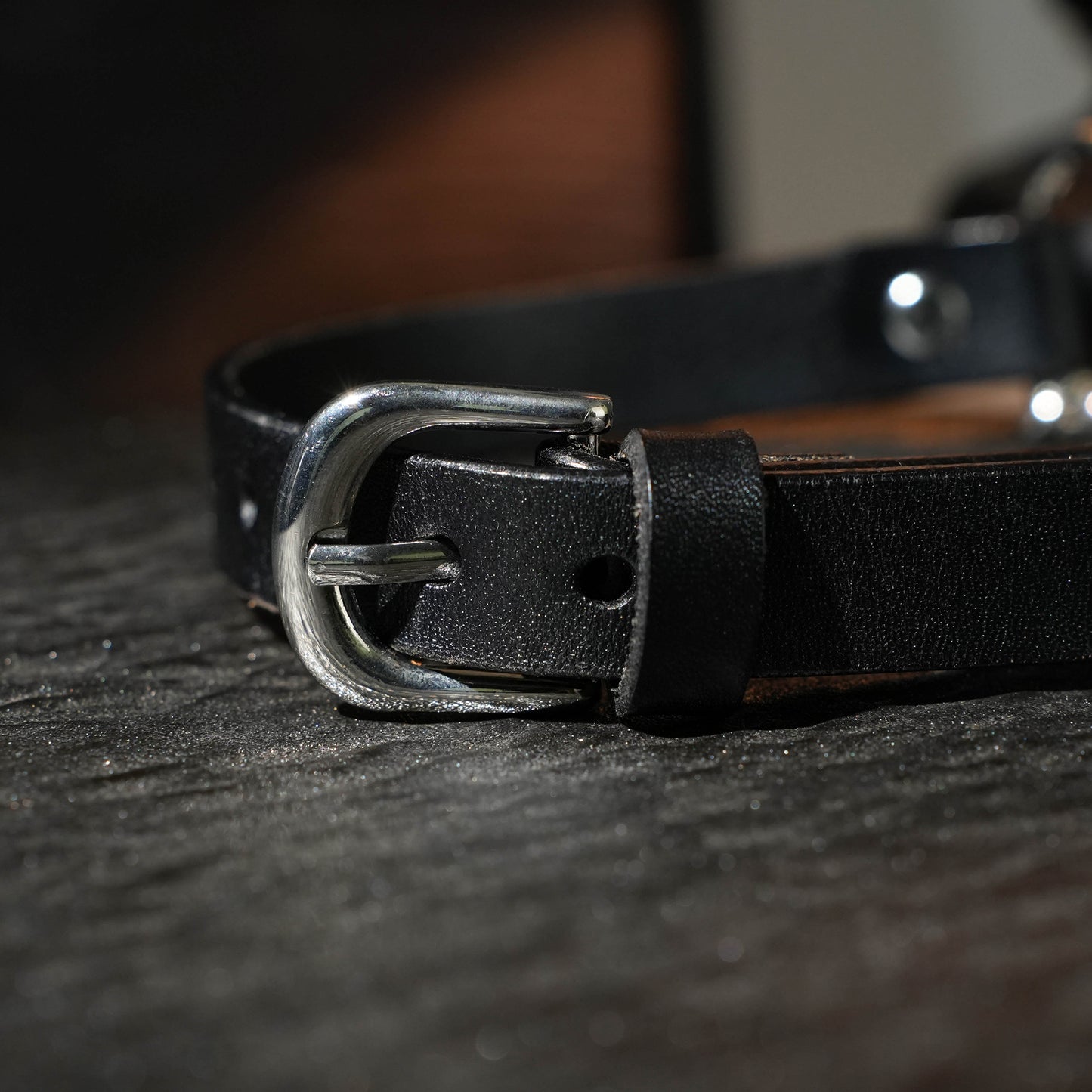 Soma Black Heart Choker With Chain