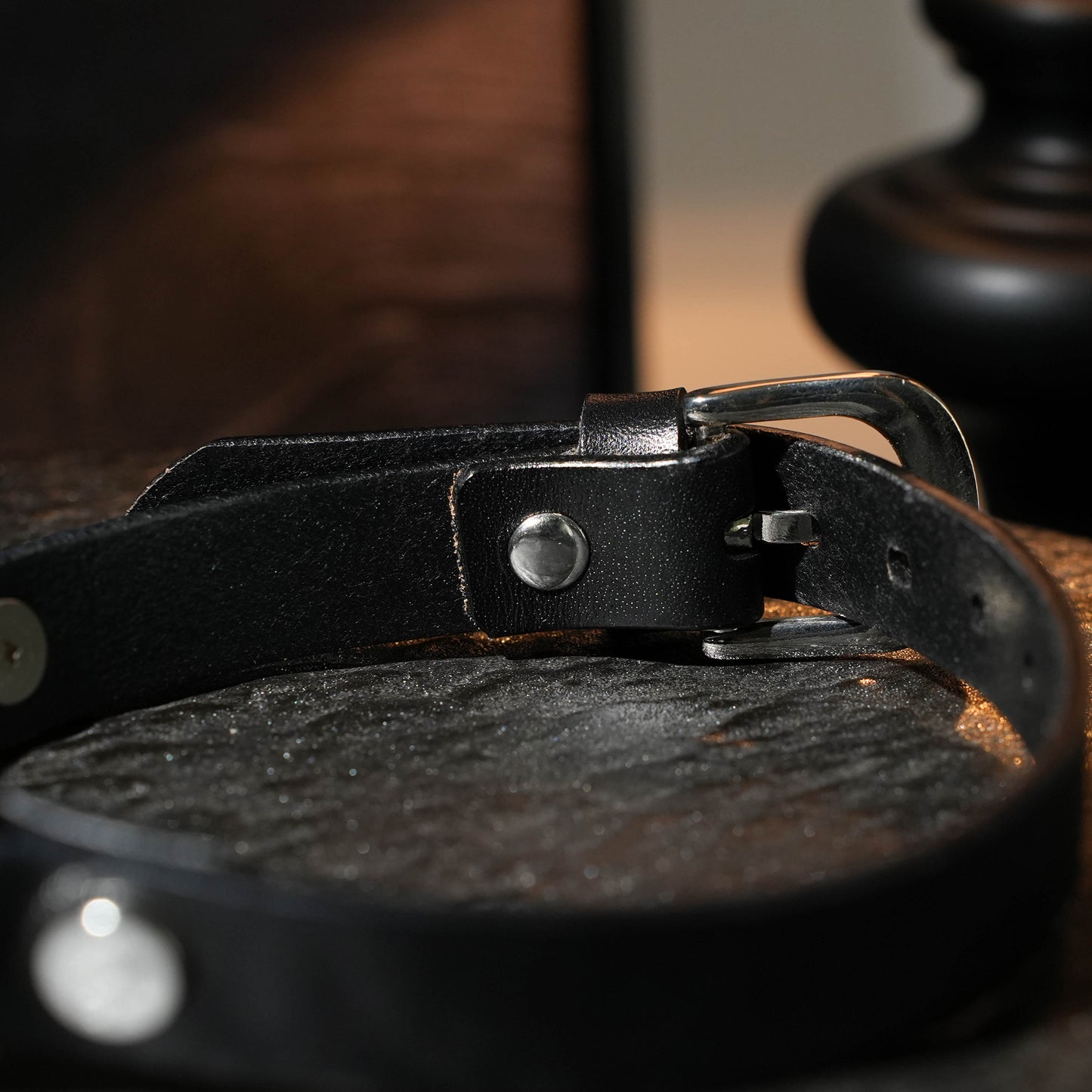 Soma Black Heart Choker With Chain