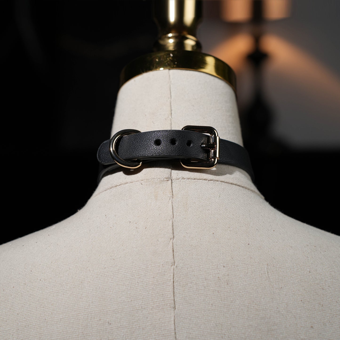 Siren Choker With Gold Bell