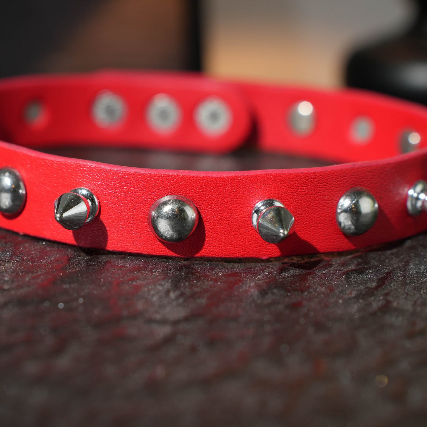 Reggae Stud Punk Choker