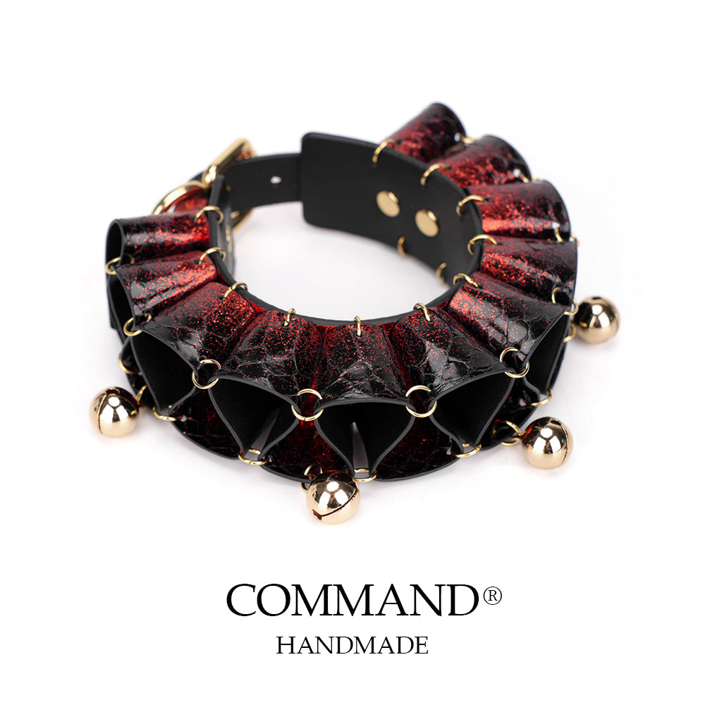 Jester Artisanal Layered Bell Ruffled Anklet
