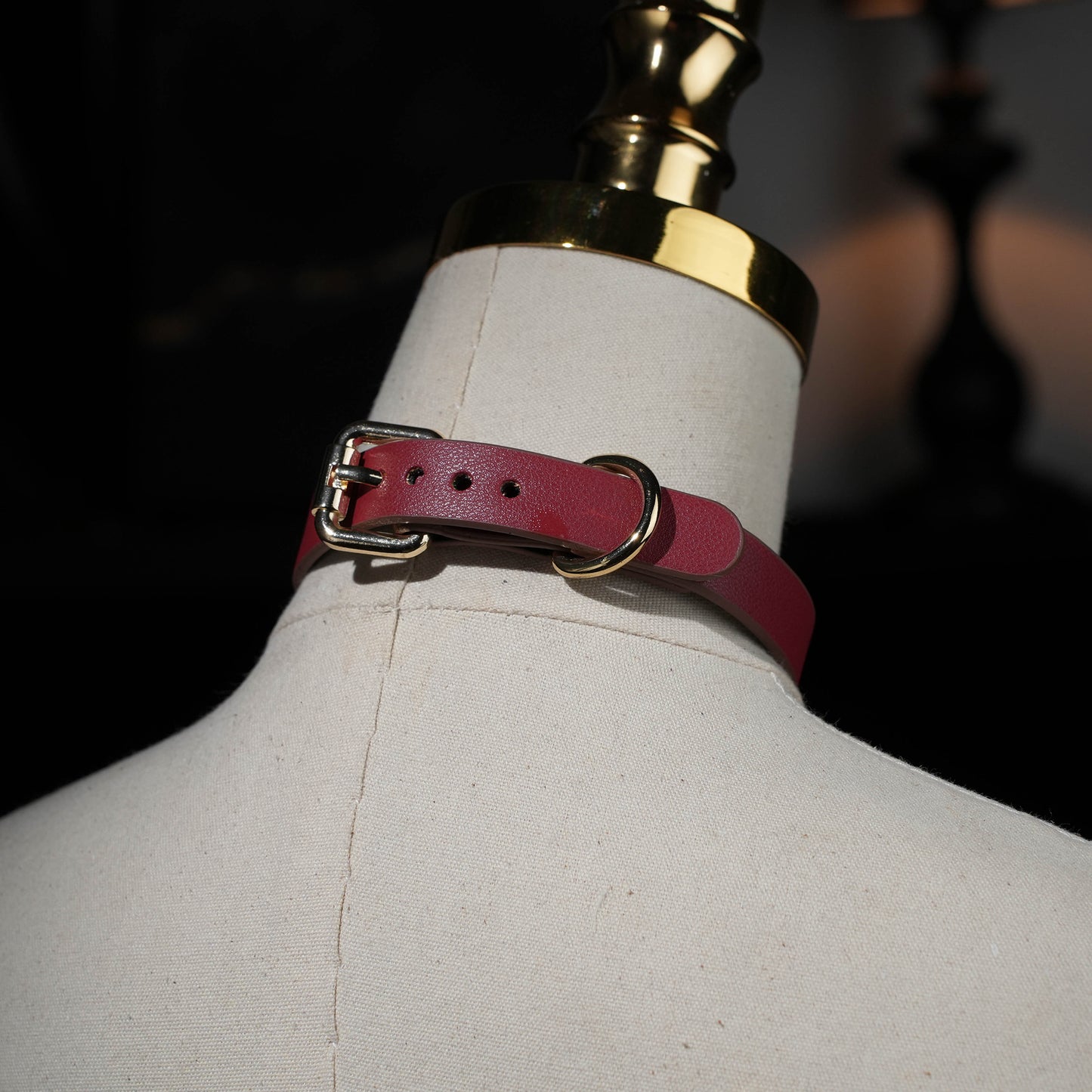 Siren Choker With Gold Bell