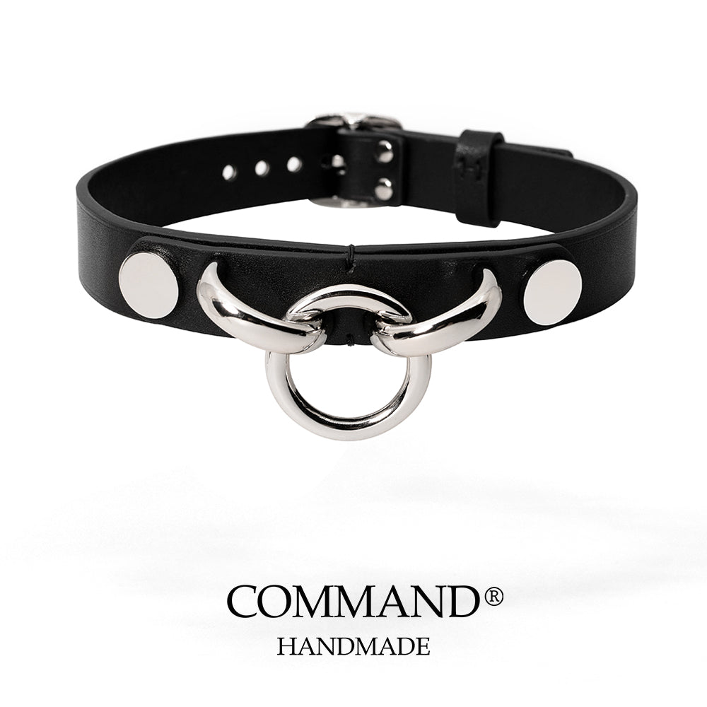 Classic Black With O Ring Choker