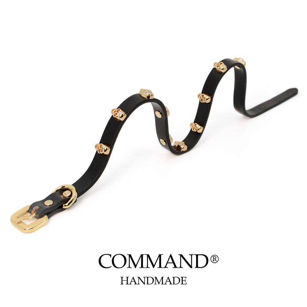 Skull Decorative Leather Choker