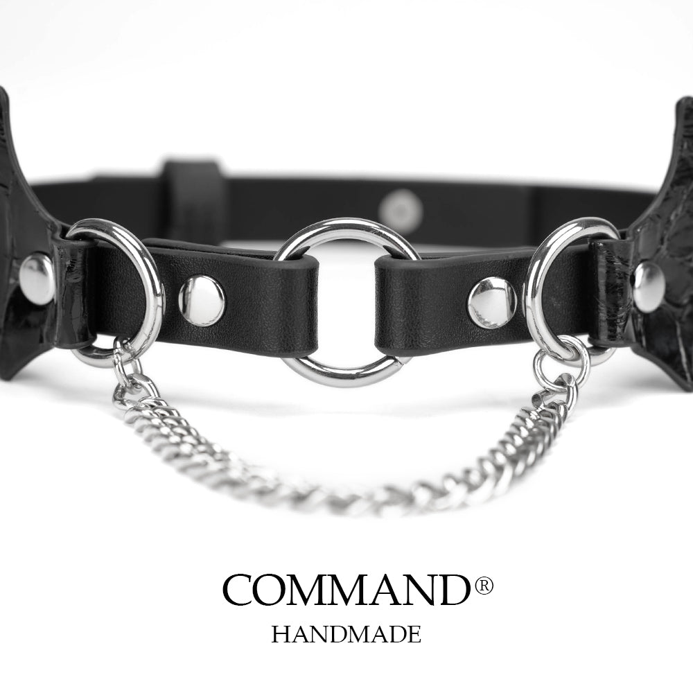 Mormo Dark Wings Bat Chain Choker