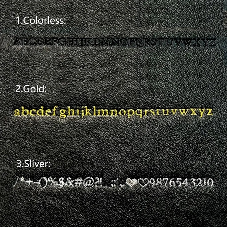 Hot Stamping Logo (1-12 letters)