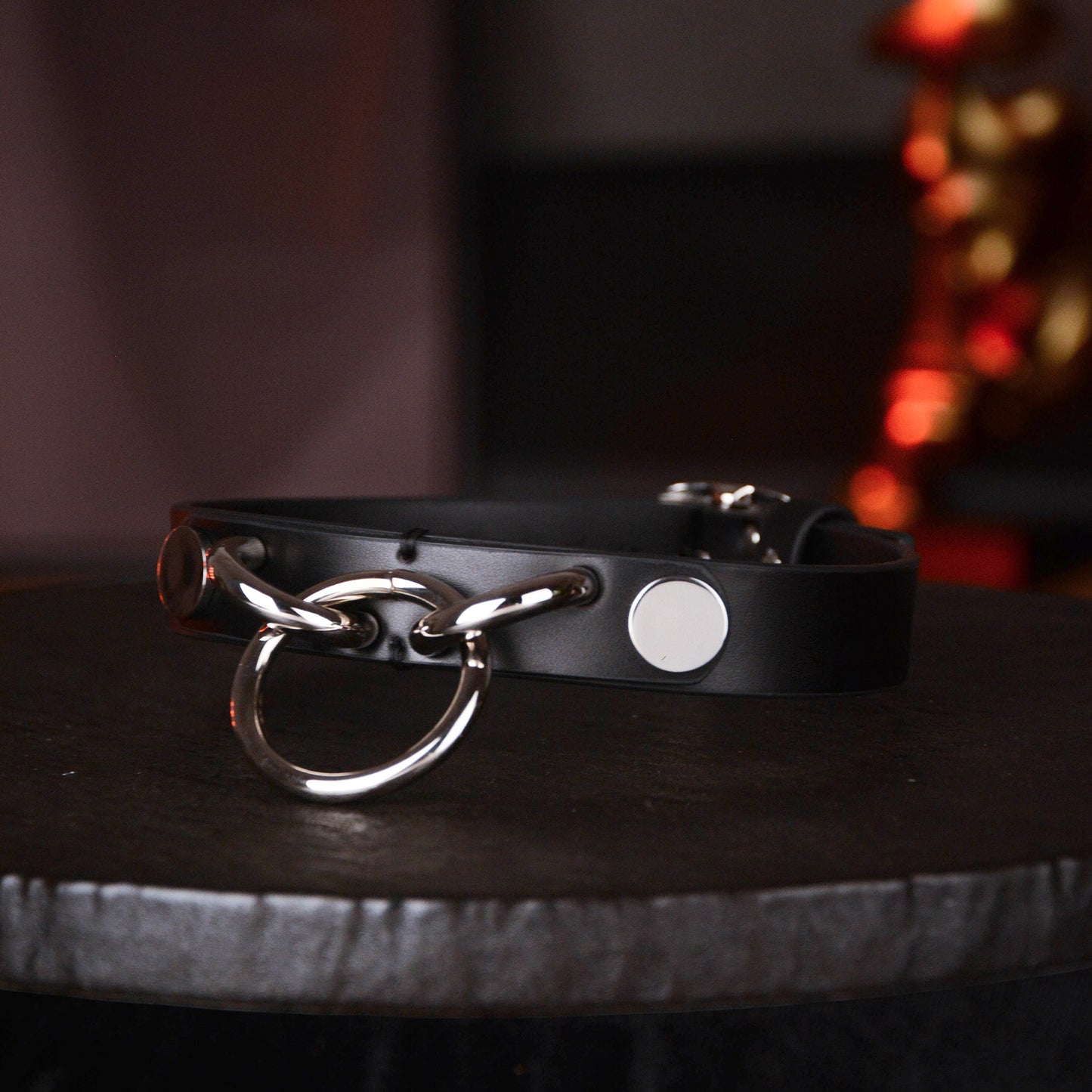 Classic Black With O Ring Choker