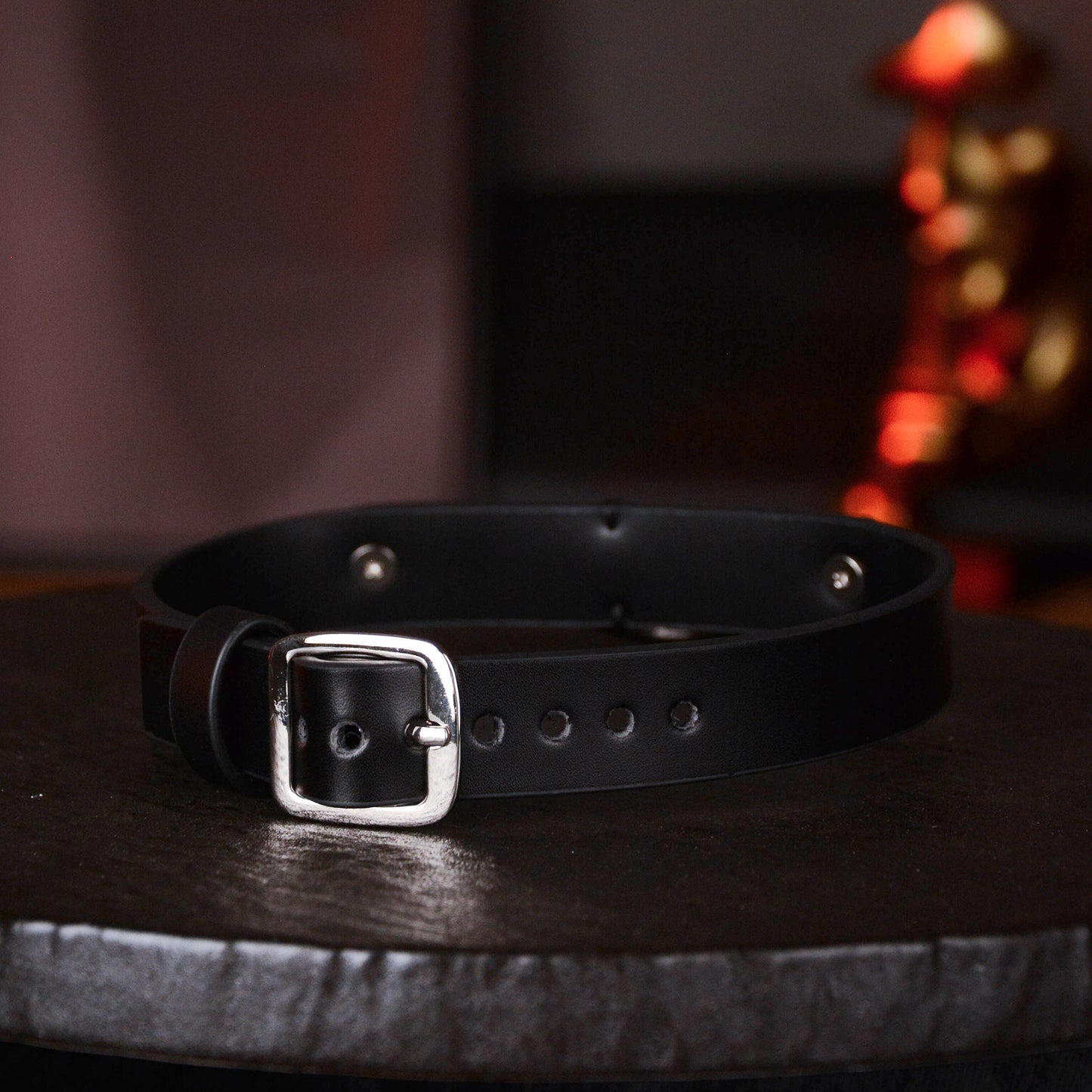 Classic Black With O Ring Choker