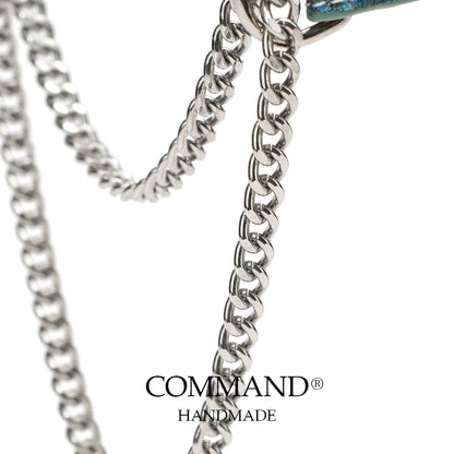 Nike Half Chain Choker with Heart Ring