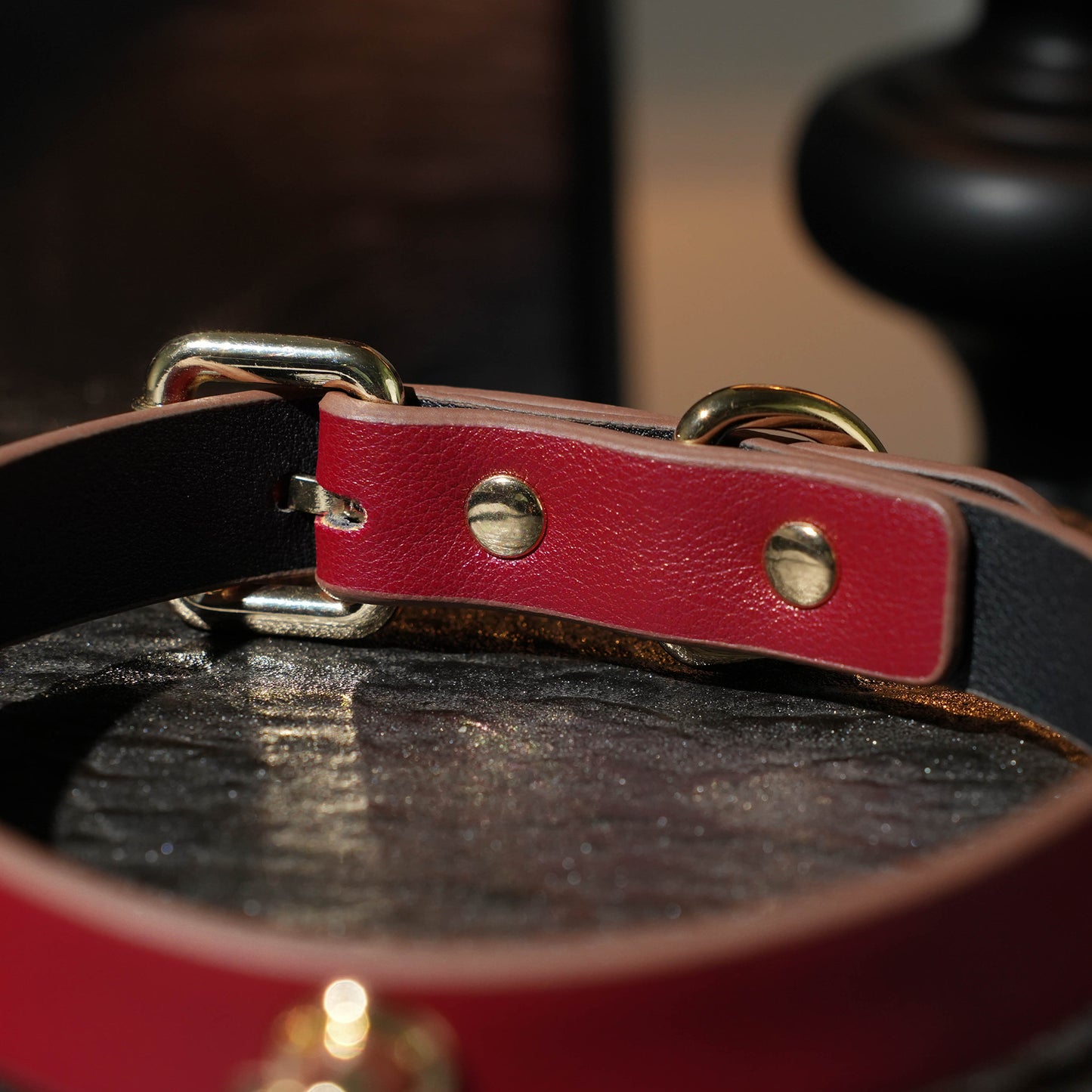 Siren Choker With Gold Bell