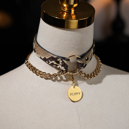 Hera Double Chain Choker with O-ring