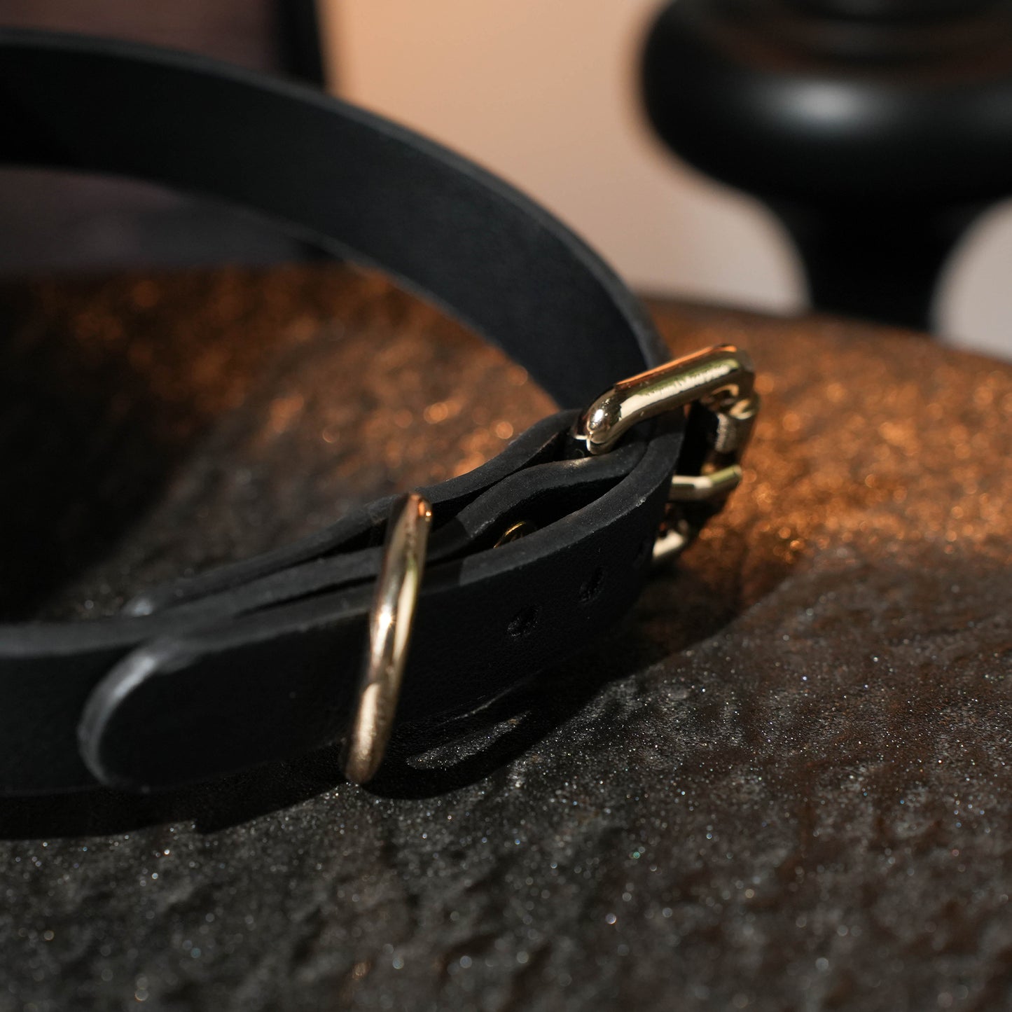 Siren Choker With Gold Bell