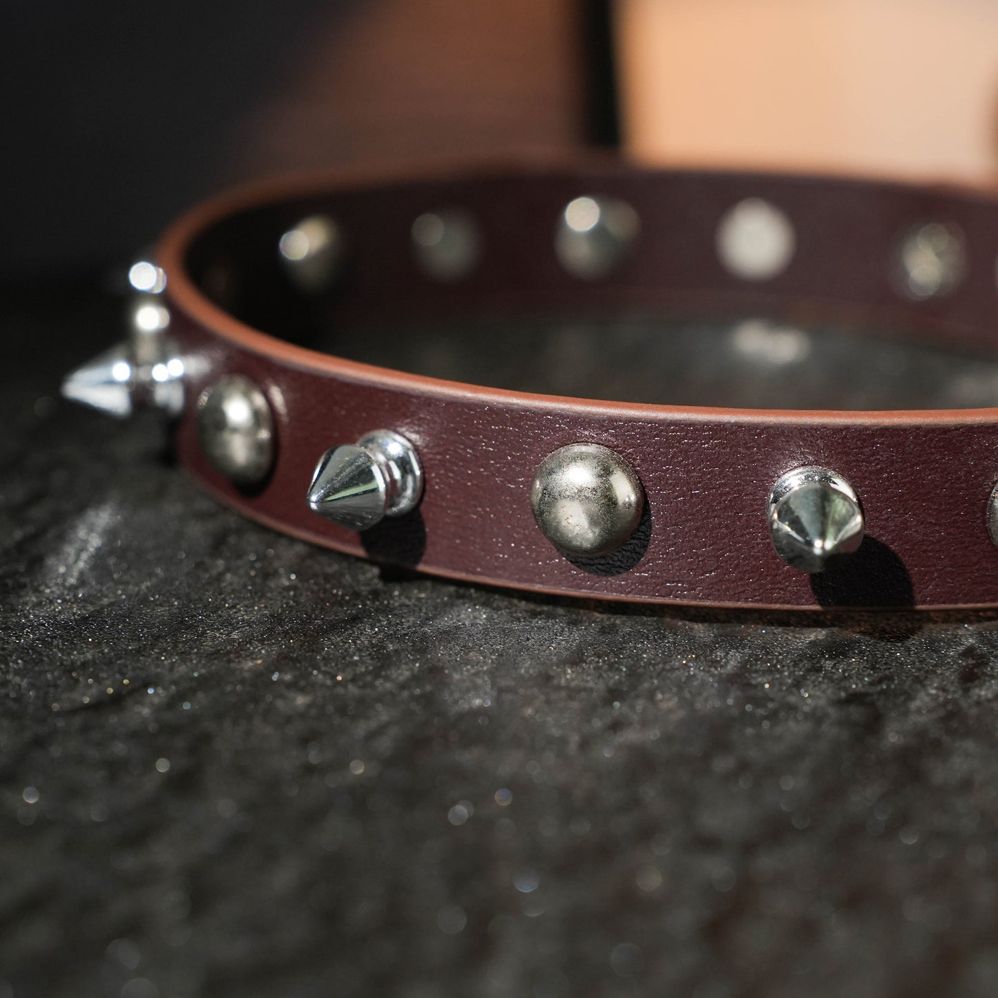 Reggae Stud Punk Choker