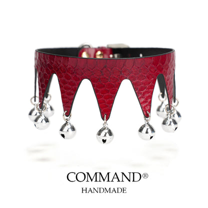 Jester’s Shatter Triangle Choker with Bell_Snake