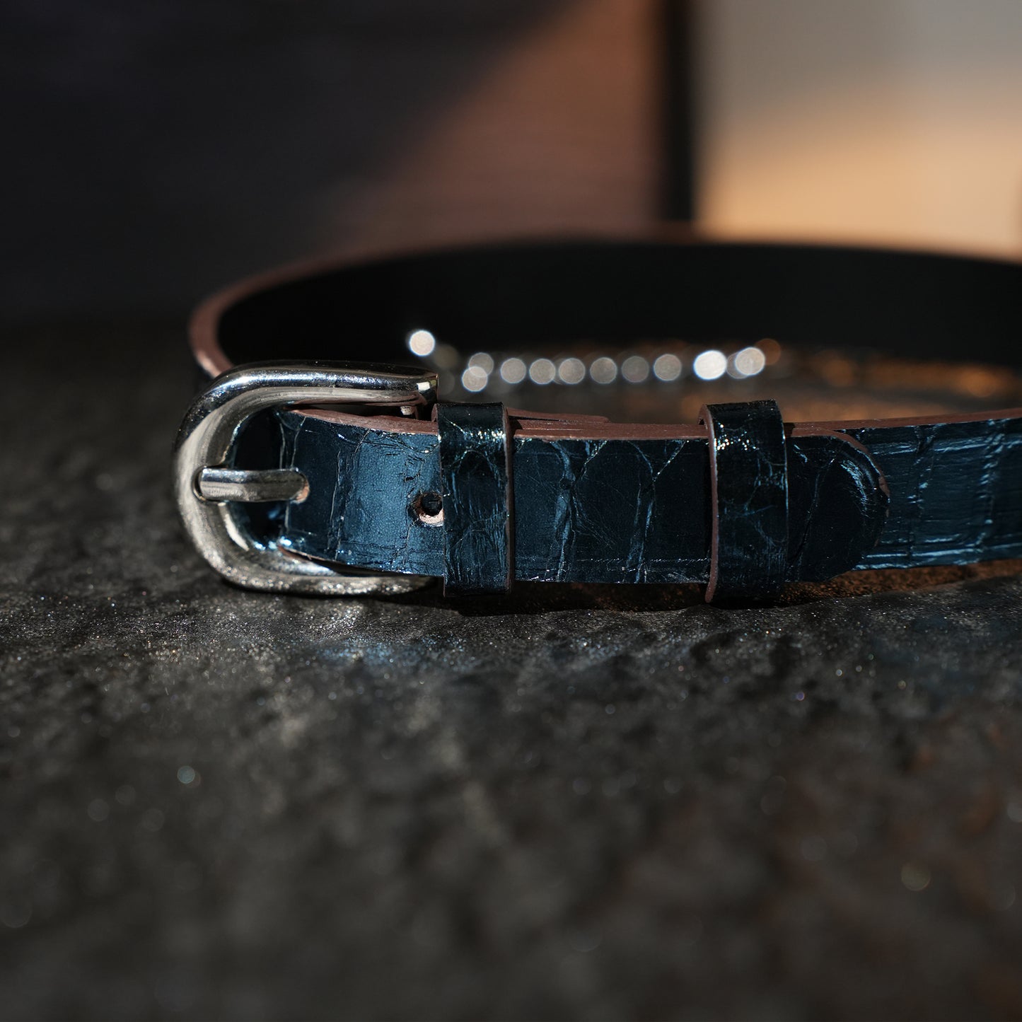 Thalassa Blue chain collar