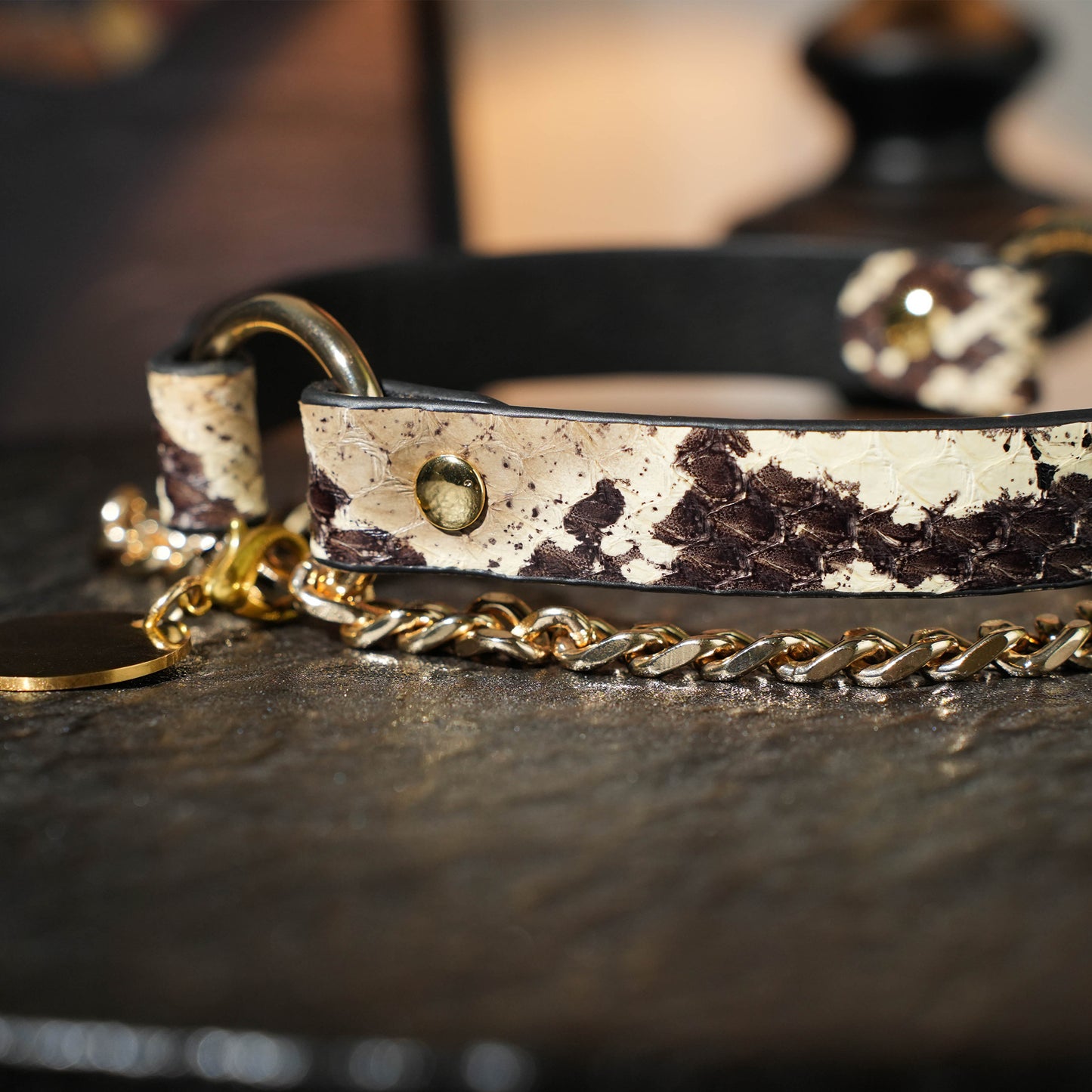 Hera Double Chain Choker with O-ring