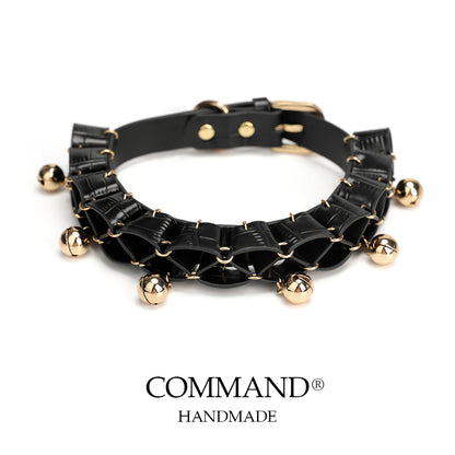 Jesterlet Mini Ruffle Choker with Bell