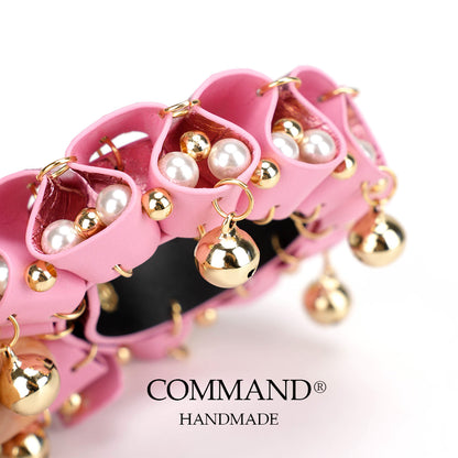 Jesterlet Radiant Pearl Jingle Ruffle Bracelet