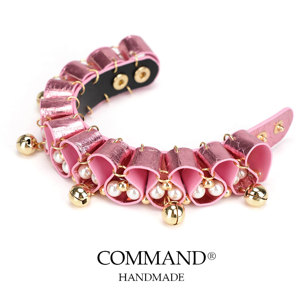 Jesterlet Radiant Pearl Jingle Ruffle Bracelet