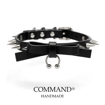 Thea Bow Stud Punk Choker