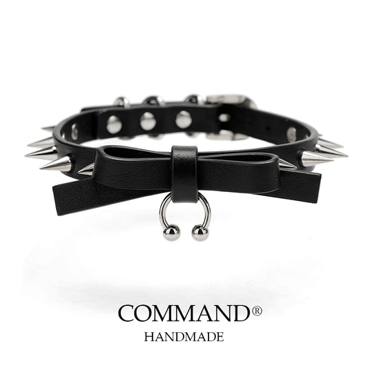 Thea Bow Stud Punk Choker