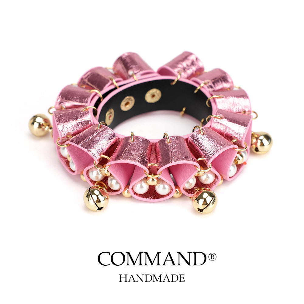 Jesterlet Radiant Pearl Jingle Ruffle Bracelet