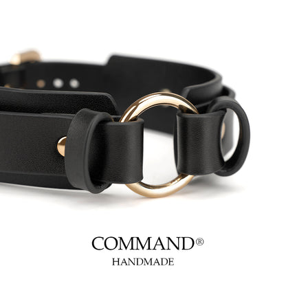 Atlas Classic Black With O Ring Choker