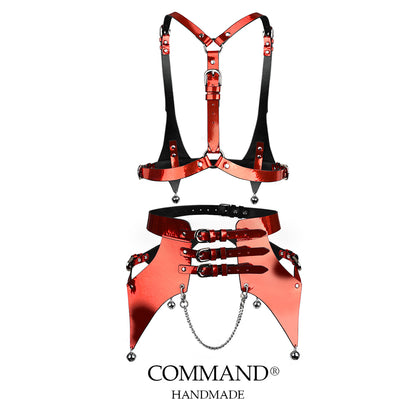 Jester’s Bell Corset Harness Set