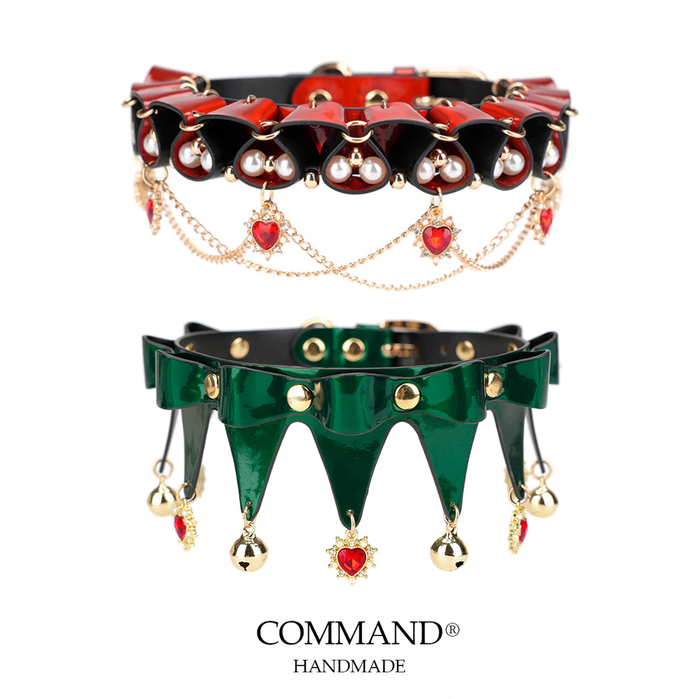 Holiday Edition: Double Layered Heart Choker Set