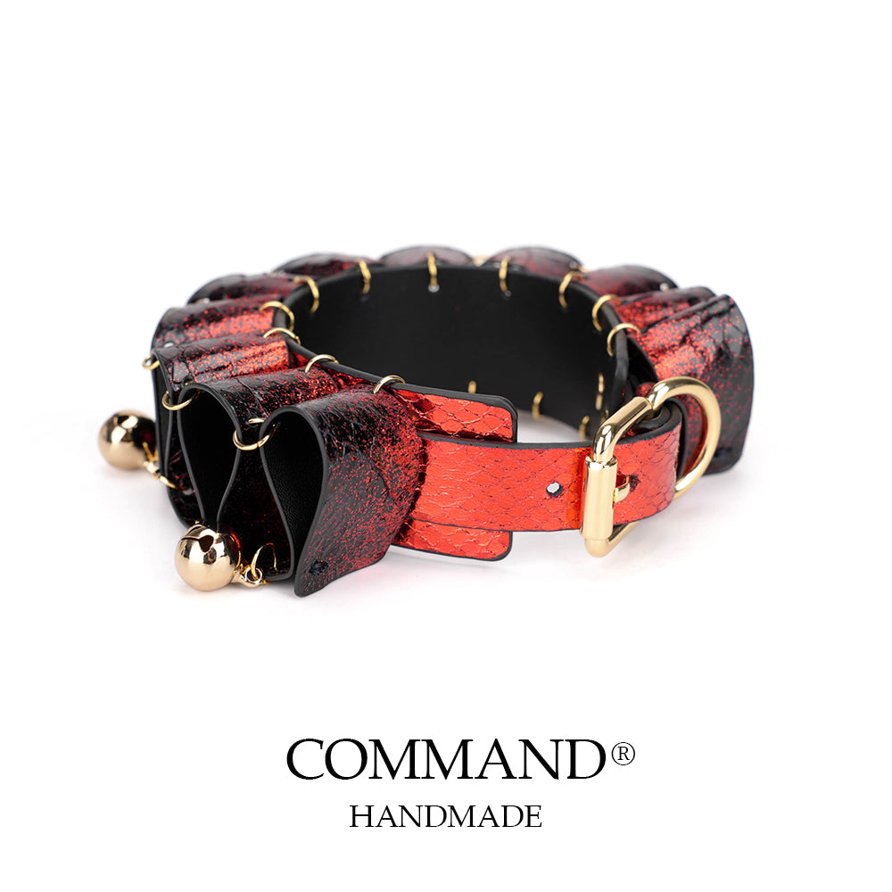 Jester Artisanal Layered Bell Ruffled Anklet