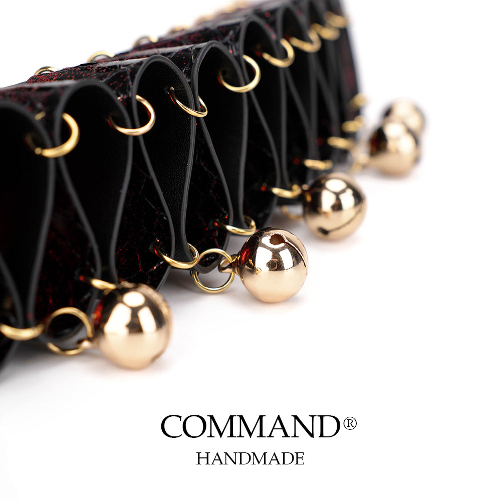 Jester Artisanal Layered Bell Ruffled Anklet