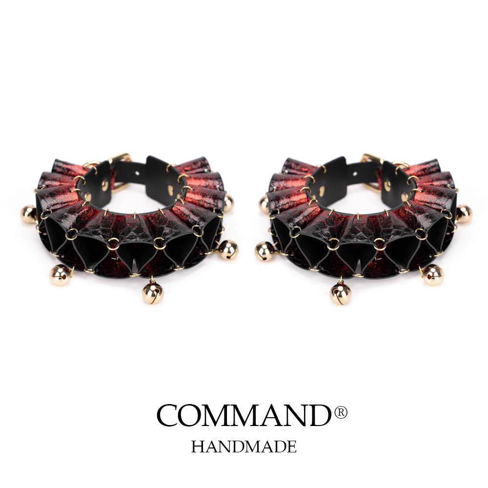 Jester Artisanal Layered Bell Ruffled Anklet