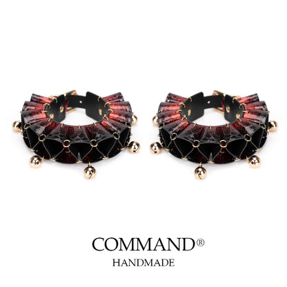 Jester Artisanal Layered Bell Ruffled Anklet