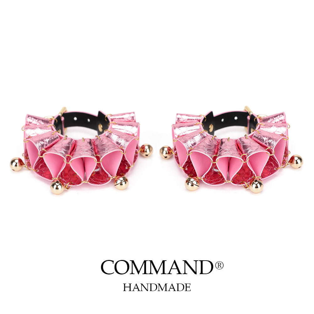 Jester Artisanal Layered Bell Ruffled Bracelet