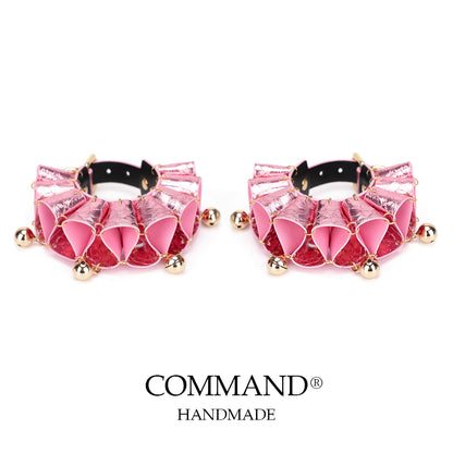 Jester Artisanal Layered Bell Ruffled Bracelet