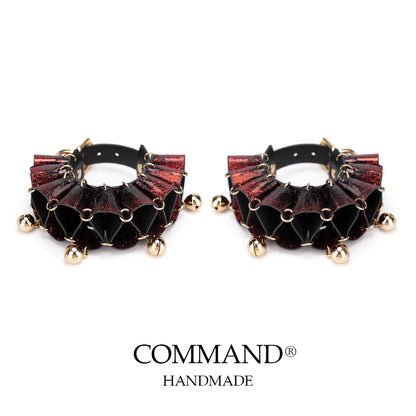 Jester Artisanal Layered Bell Ruffled Bracelet