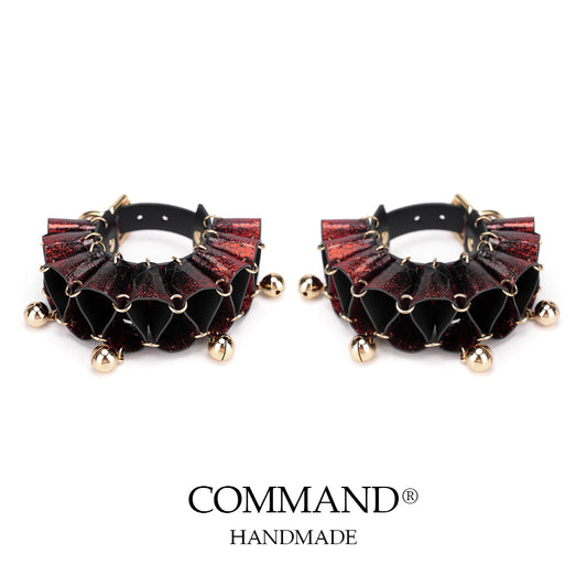 Jester Artisanal Layered Bell Ruffled Bracelet