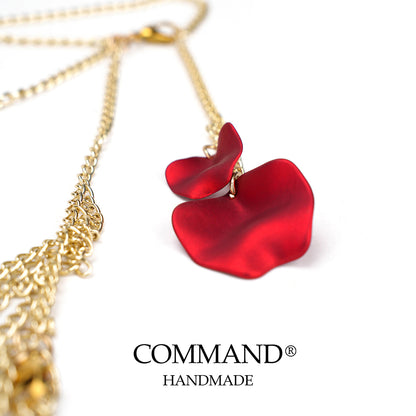 Rose Temptation Draped Leather Body Chain/Harness