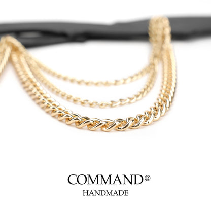 Rose Thorn Draped Chain Waist Belt