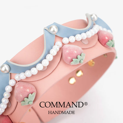 Elira Strawberry Cream Pearl Choker