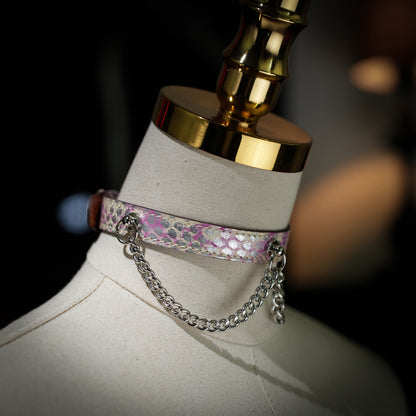 Echo Double Chain Green Choker