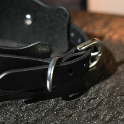 Kronus Black Choker With Small O Ring