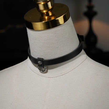 Ray T Circle Snowflake Decorative Choker