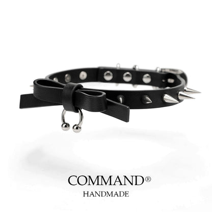 Thea Bow Stud Punk Choker