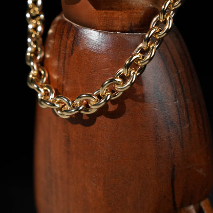 Metal Letter Chain Bracelet
