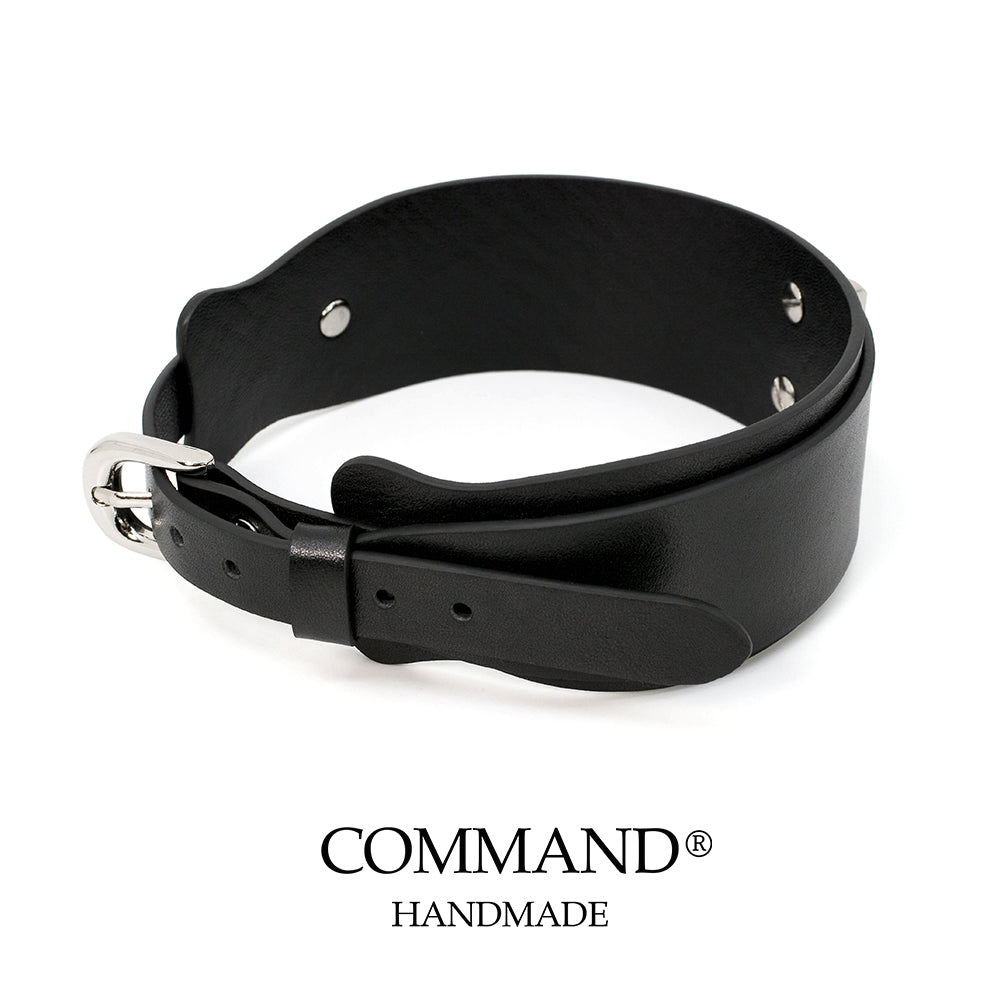 Kronus Black Choker With Small O Ring