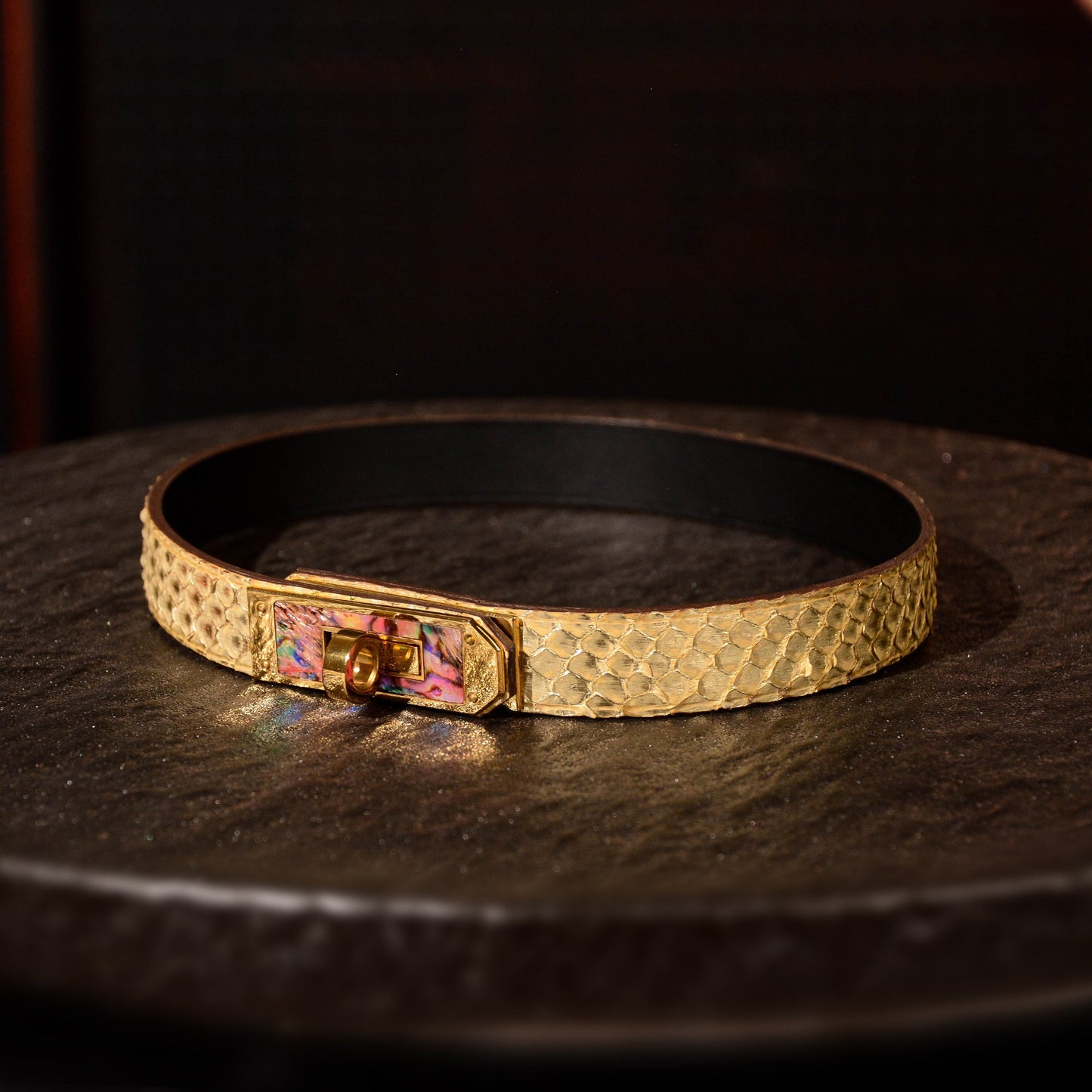 Charites Gold Handmade Collar