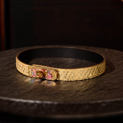 Charites Gold Handmade Collar