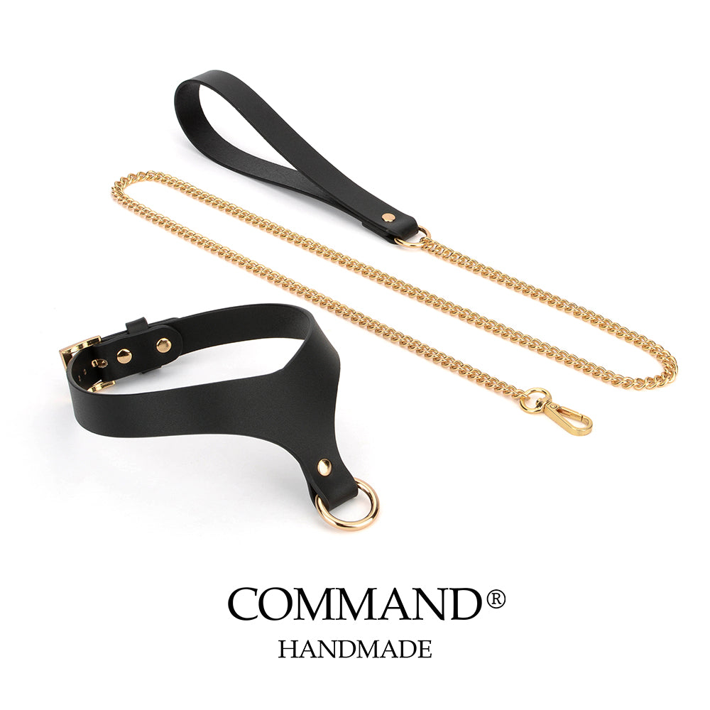 Medea Leather Collar with O-Ring