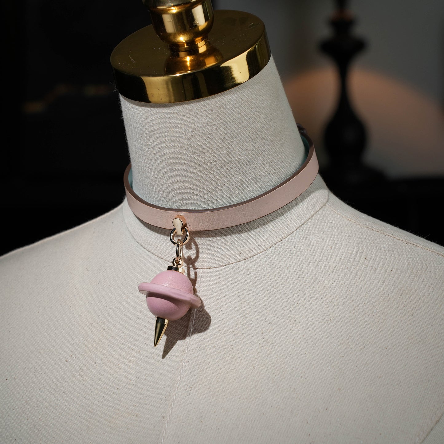 World of Spikes Bell With Spike Choker